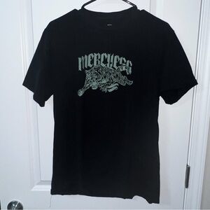 NFQ Men’s “Merciless” Basic Training Tee - Medium - Black with Green Logo
